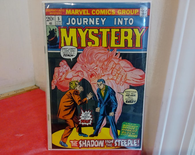 Vintage Comic Books, Marvel Comic Book "Journey into Mystery", # 5, 1970's