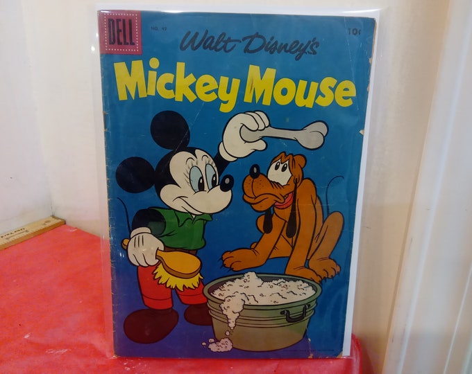 Vintage Dell Comic Books, Walt Disney Comics, Mickey Mouse, Chip-n-Dale Dumbo, Donald Duck, Porky Pig and Others, 1950's-70's