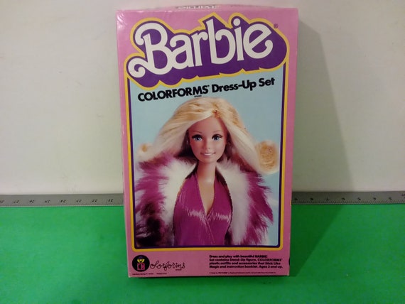 barbie colorforms vintage