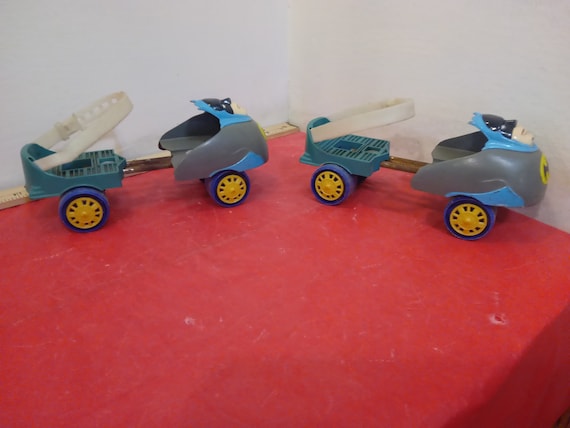 Vintage Roller Skates, Batman Children's Roller S… - image 2