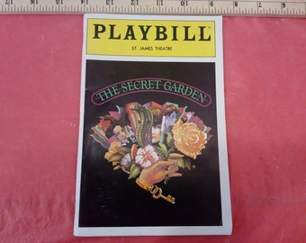 Vintage Playbill, The Secret Garden at St. James Theatre, November 22, 1991