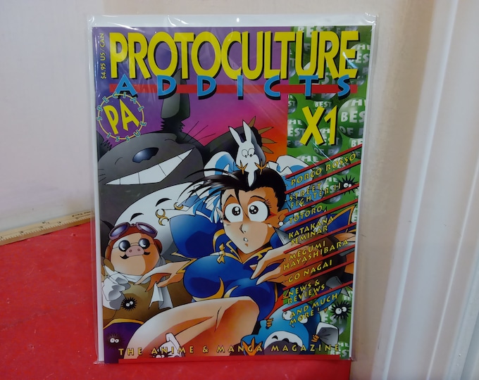 Vintage Comic Books/Magazines, Heavy Metal, Femme Fatales, and Protoculture Addict