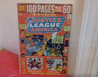 Vintage DC Comic Books, Justice League of America, Various Issues