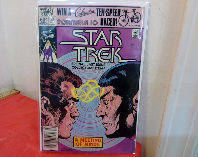 Vintage Marvel Comic Books, Star Trek #18, 1980's