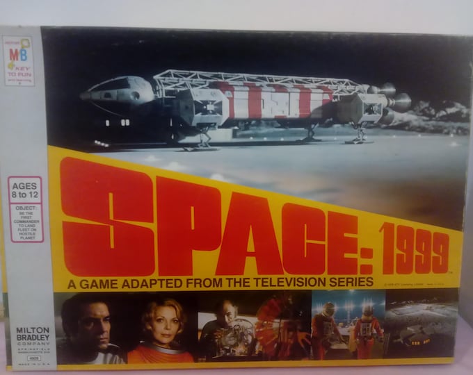 Vintage Board Game, Space-1999 "A Game Adapted from the Television Series", 1970's#