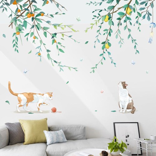 Lemon Tree Wall Decal Etsy