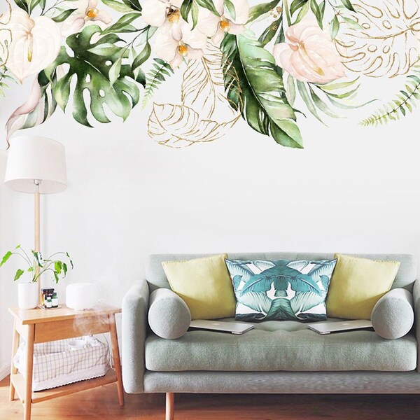 Jungle Wall Decals Etsy