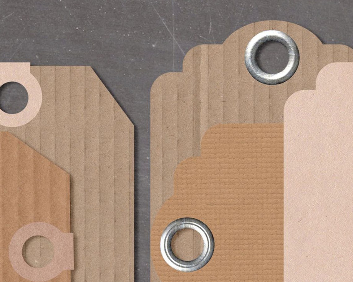 Printable Kraft Hang Tags