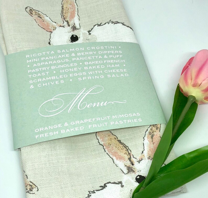 Easter Dinner Menu Bridal Shower Brunch Menu Baby Shower Etsy Easter Dinner Menu Bridal Shower Brunch Menu Baby Shower Etsy