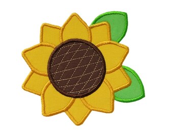Sunflower Applique | Etsy