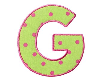 Basic Letter Alpha Applique Machine Embroidery Digital Design Alphabet Font Lettering