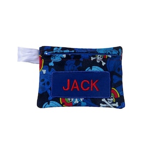 Zipper Bag Applique Machine Embroidery Digital Design In The Hoop Pouch Case