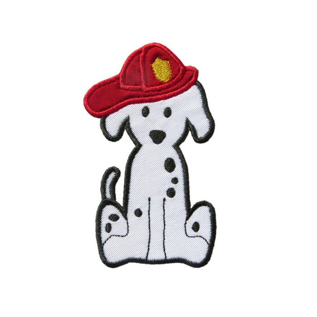 Dalmatian Fire Dog Applique Machine Embroidery Digital Design Puppy ...