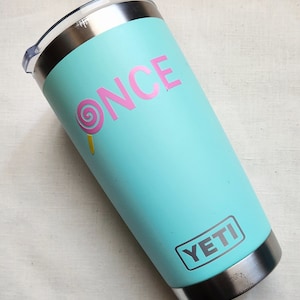 Twice Once logo vinyl decal