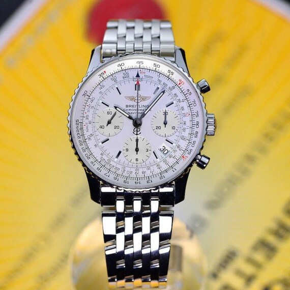 Breitling Navitimer Silver Dial Men’s Watch A2332212G533.442A 41mm ( Replica )
