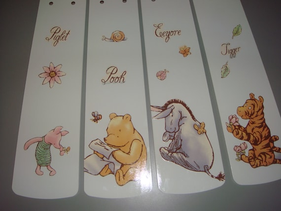 Custom Ceiling Fan Classic Winnie The Pooh Friends Piglet Tigger Eeyore