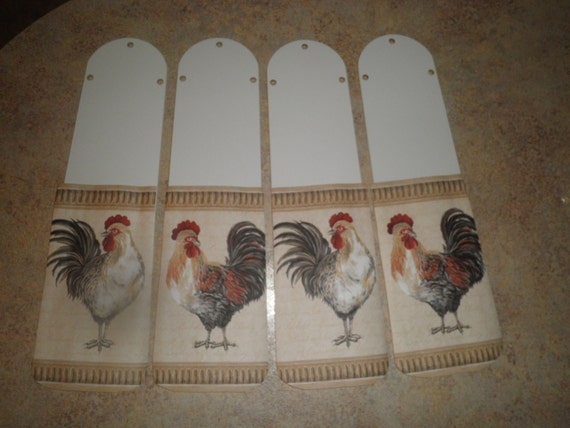 Custom French Country Rooster Ceiling Fan With Light Etsy