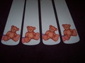 Custom Ceiling Fan ~ Teddy Bear with Ball Nursery Room Toddler ~
