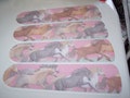 Custom Ceiling Fan ~ Majestic Running Horses On Starry Sky ~ PINK or YELLOW