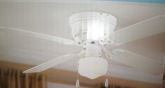 Custom Ceiling Fan With Hunter Real Tree Leaf Camo Camouflage Design
