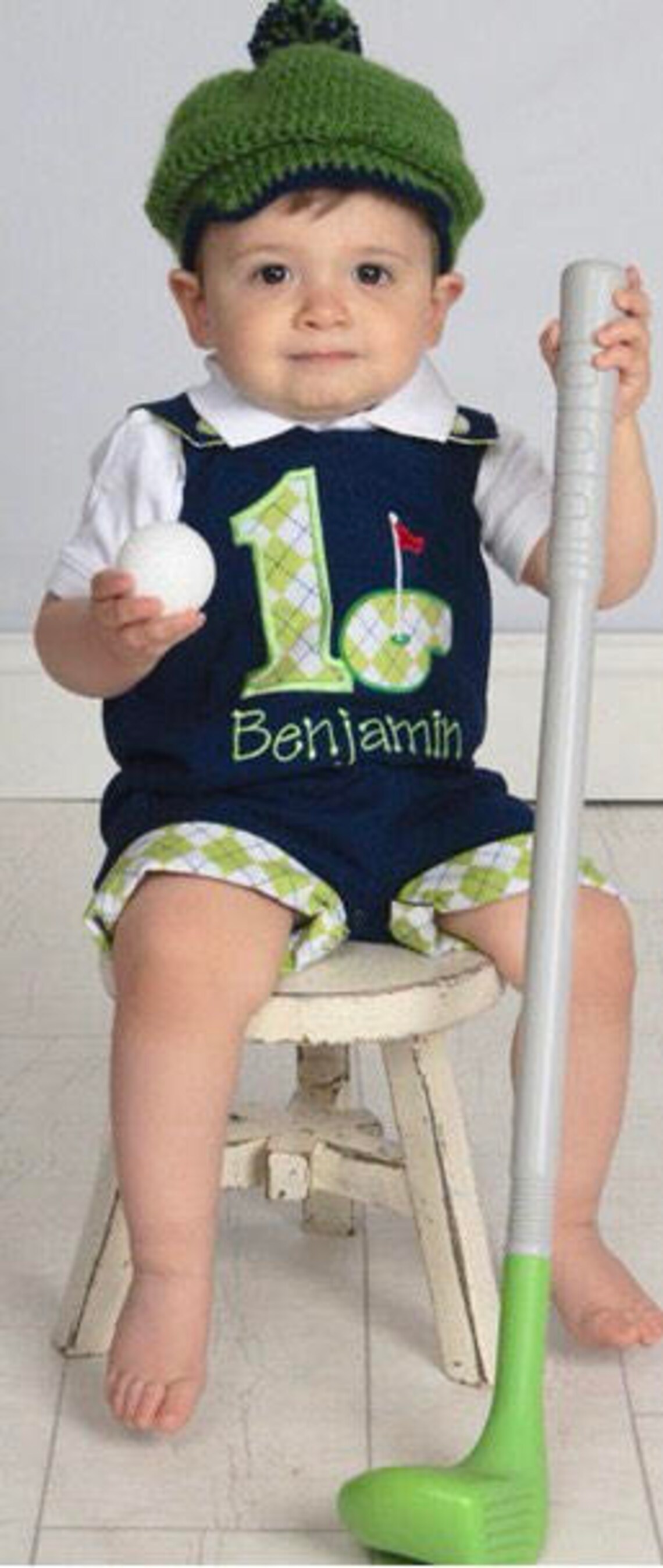Baby Golf Sweater Handmade Crochet Baby Donegal Hat Any Etsy