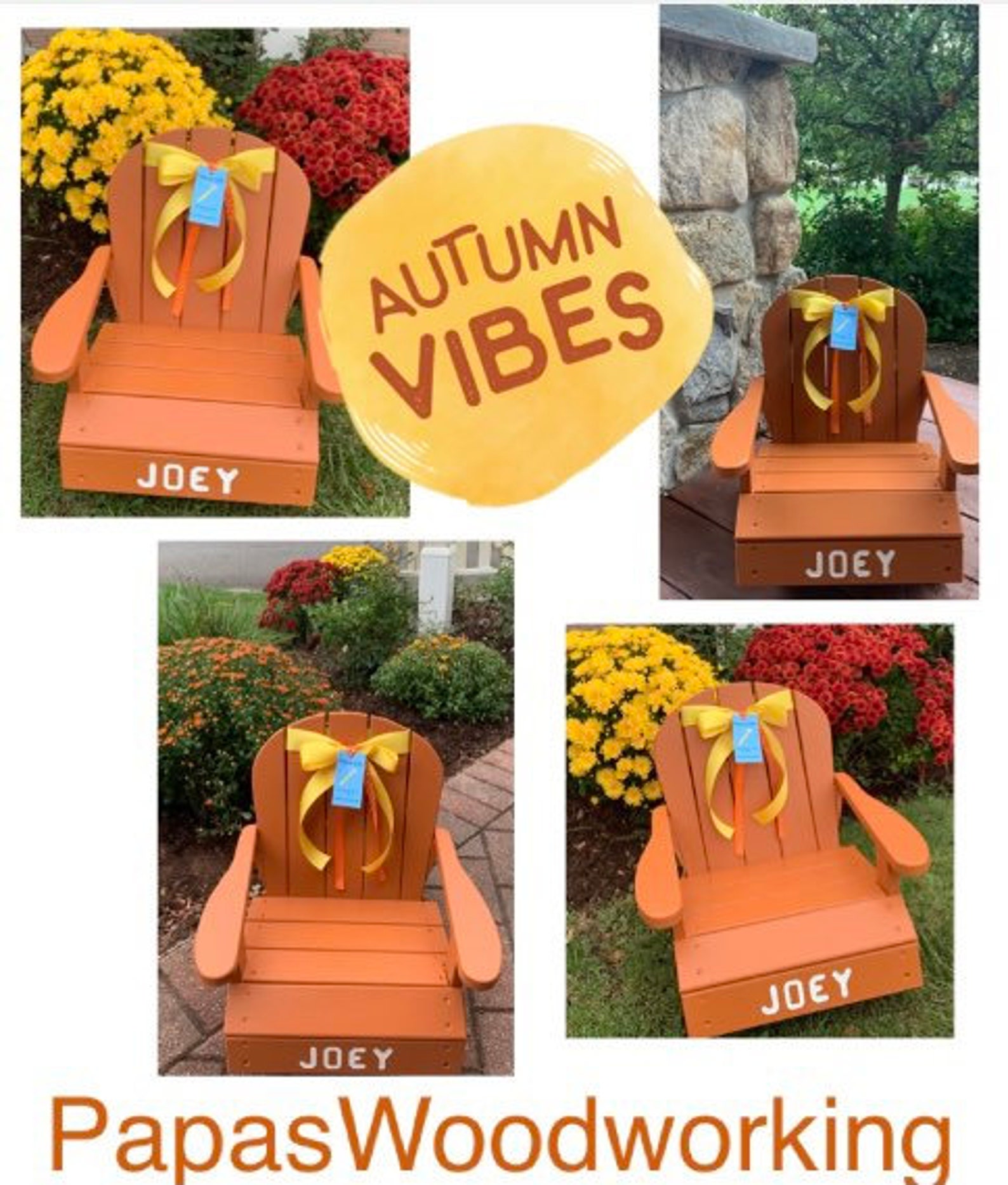 Featured on Etsy TV Commercial sams Chair Toddler Etsy