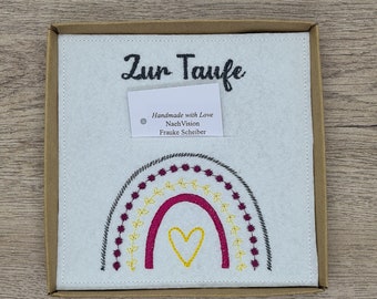 Zur Taufe Geschenkbox  Geldgeschenk  Glückwunsch