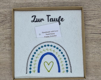 Zur Taufe Geschenkbox  Geldgeschenk  Glückwunsch