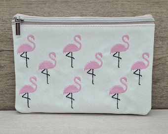 Kosmetiktäschchen Kosmetiktasche Flamingo Flamingos