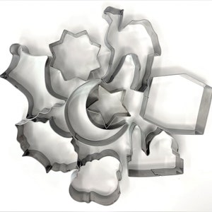 Ramadan Cookie Cutters set of 9 image 1