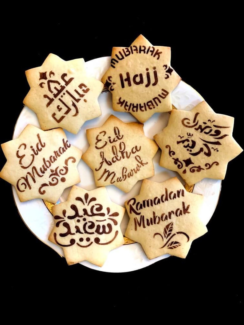 Cookie Stencils set of 15 for Islamic Holiday Ramadan and Eid image 5