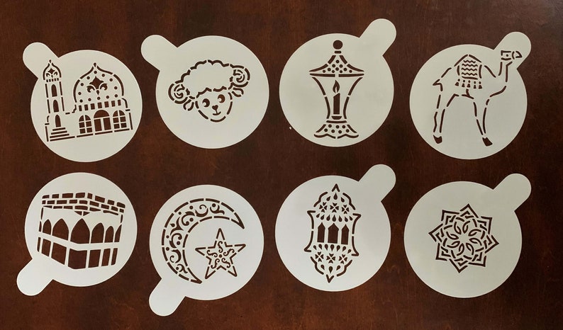 Cookie Stencils set of 15 for Islamic Holiday Ramadan and Eid image 6