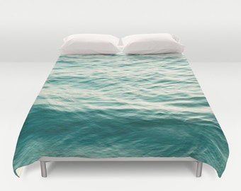 duvet cover featuring original photography. from artist. unique, modern, original. king duvet. queen duvet, full duvet, ocean sea