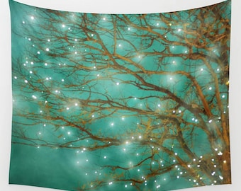 from artist, wall tapestry, wall hanging, large size wall art, oversized tapestry, oversized hanging, unique, original, forest, woodland