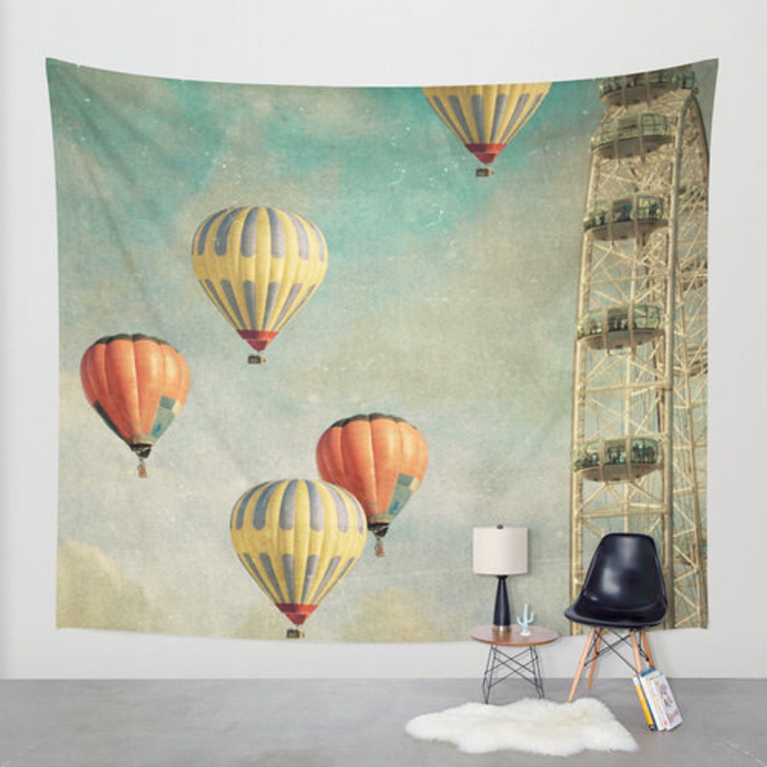 Mateju Tapisserie Mandala Floral Tentures Murales Nappes Mur Pour Chambre à Coucher Home Decor Nappe Serviette De Plage Yoga Tapestry (203x173cm,crépuscule