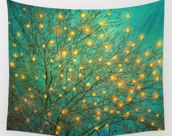 from artist, wall tapestry, wall hanging, large size wall art, oversized tapestry, oversized hanging, unique, original, forest, woodland