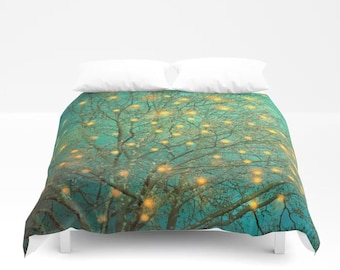 duvet cover featuring original photography. from artist. unique, modern, original. king duvet. queen duvet, full duvet, forest woodland