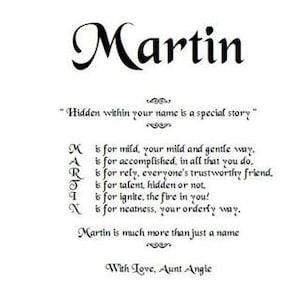 Personalized Acrostic Name Poem (Digital Download)