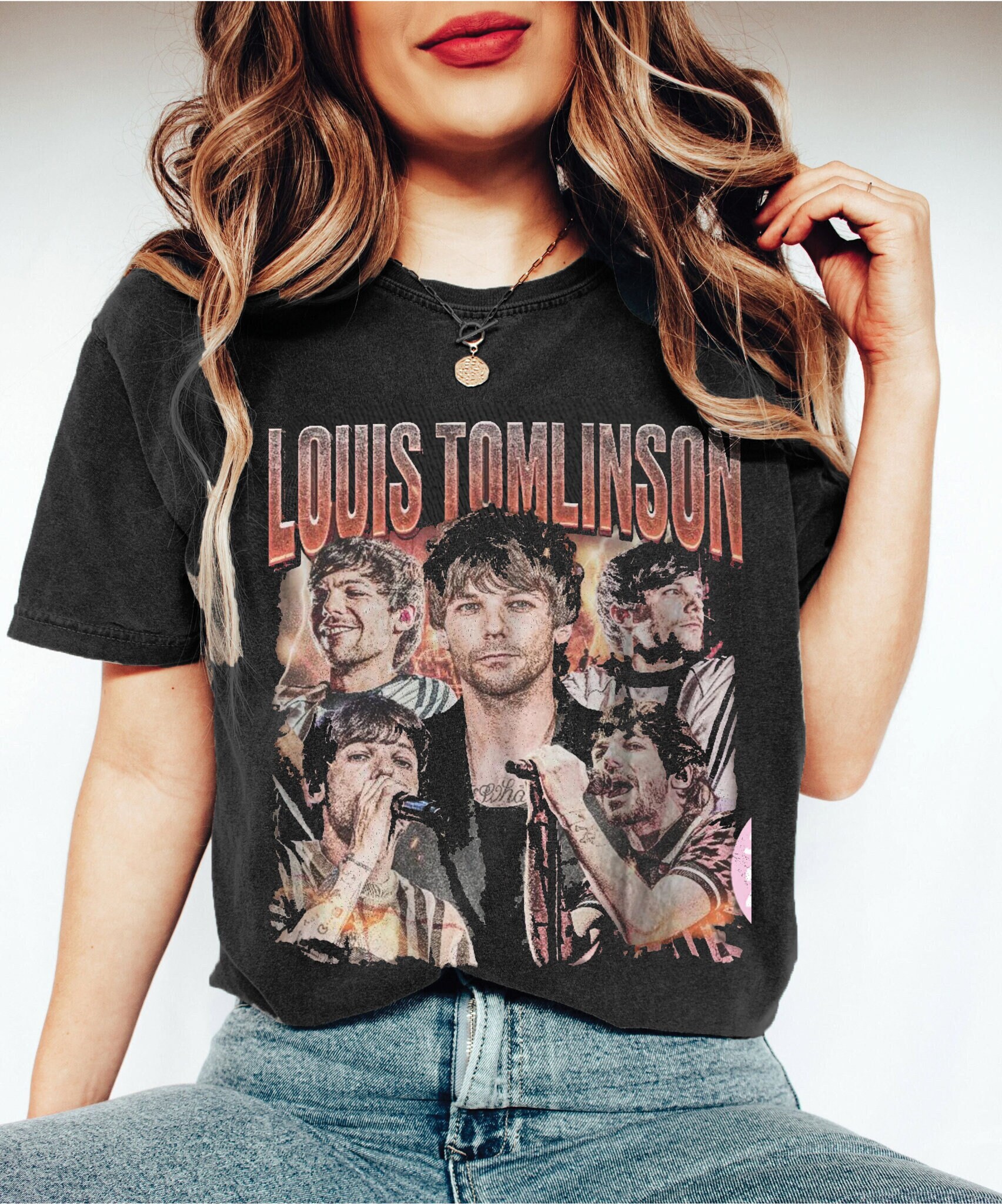 Louis Tomlinson Merch One Direction T-Shirt - Walls, The Tommo Way, Graphic  Tee