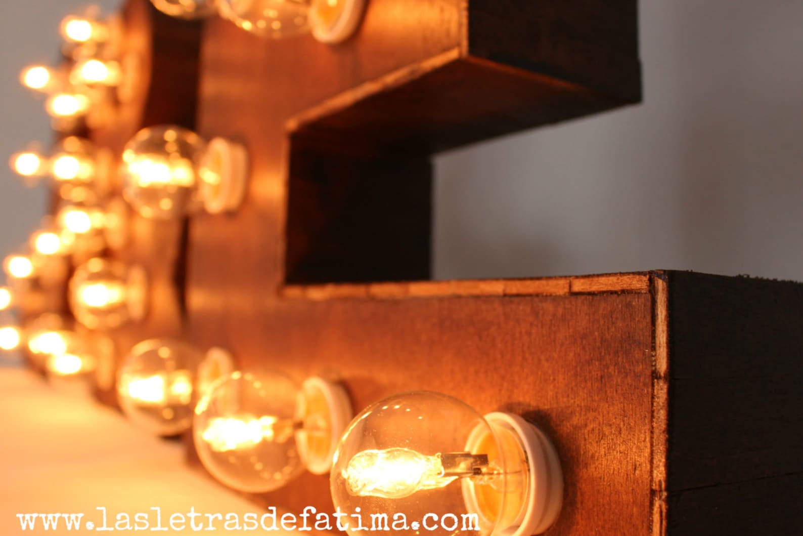 16 Inches Light Letter. Iluminated Letter. Wood Letter Great Etsy