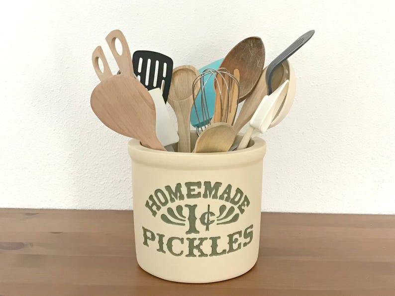 Serie FRIENDS kitchen. Utensils holder.1 Monicas Monica Etsy