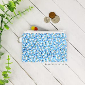 Porte-monnaie - CANARDS BLANCS - Porte-monnaie - Porte-cartes - Oie blanche - Cadeau - Joli porte-monnaie - Porte-cartes - Pochette à fermeture éclair - Pochette de confidentialité - Chapeau