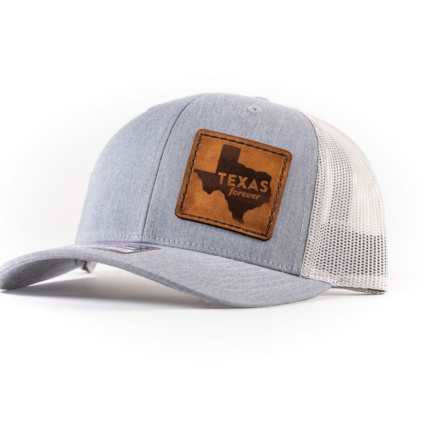 Casquette Texas Forever avec écusson en cuir Richardson