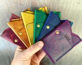 Front Pocket Wallet, Leather Wallet, Dark Ash Big Spender, Minimalist, Slim, Men 39 s Card Wallet, EDC