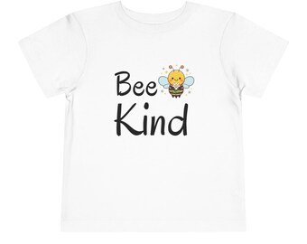 Bee Kind Toddler Tee | Graphic, Positive Message