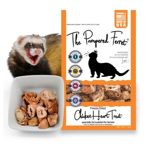 Freeze-Dried Raw Chicken Heart Treat