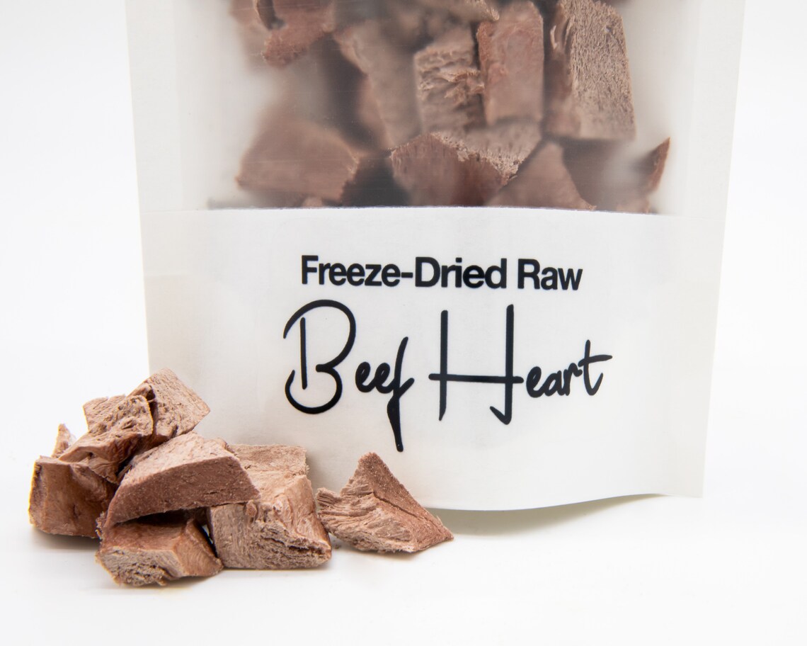 Freezedried Raw Beef Heart Treat for Ferrets Etsy