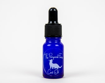 Moisturizing Ferret Coat Oil for Dry, Itchy, Skin, Healthy, Shedding, Winter, for Ferrets, Cats & Dogs