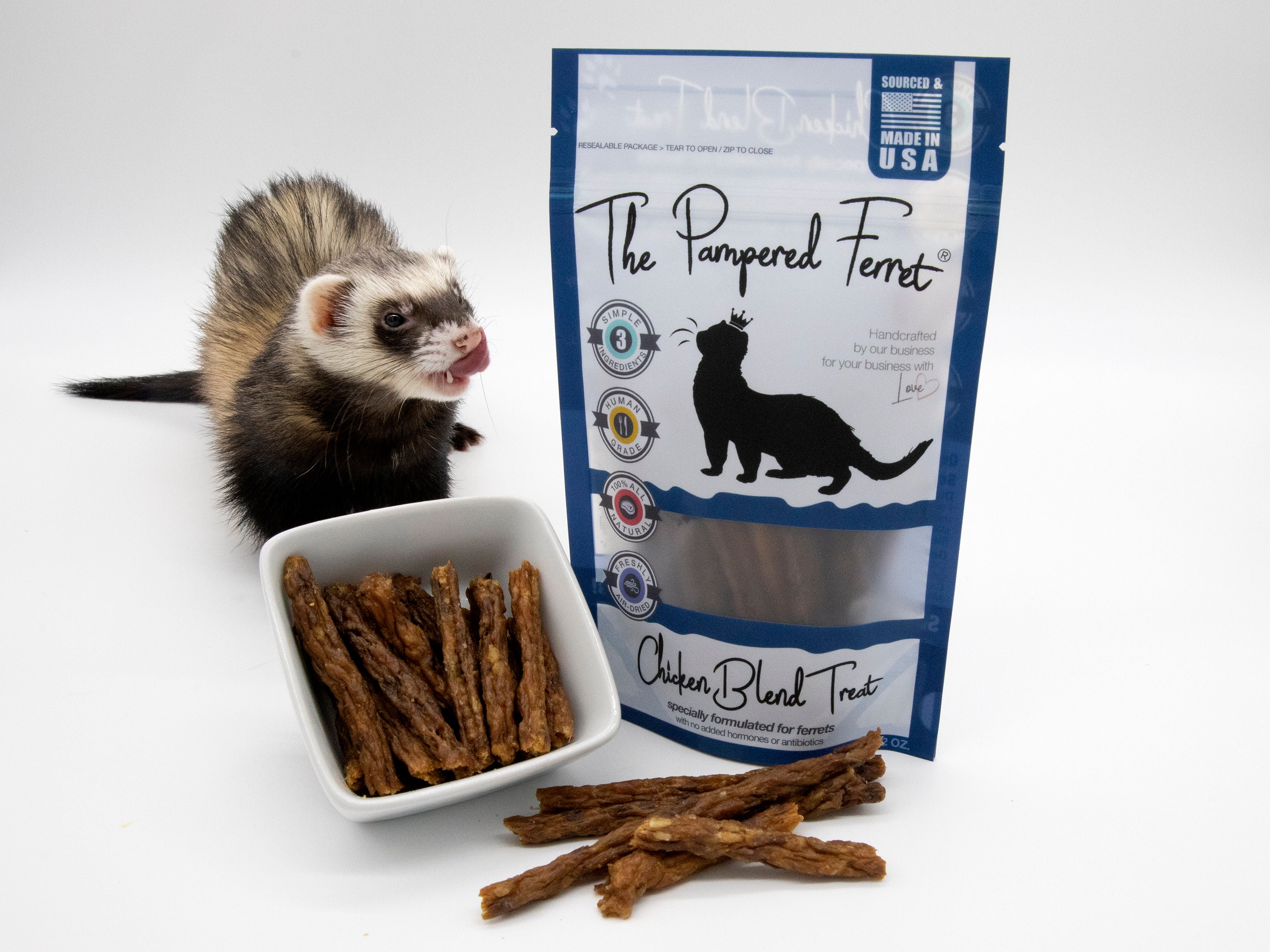 Ferret Chicken Blend Treat Healthy for Skin & Coat - Etsy