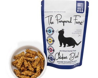 Chicken Blend Dental Treat for Ferrets, Cats, Dogs